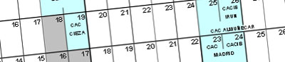 Calendario exposiciones caninas RSCE